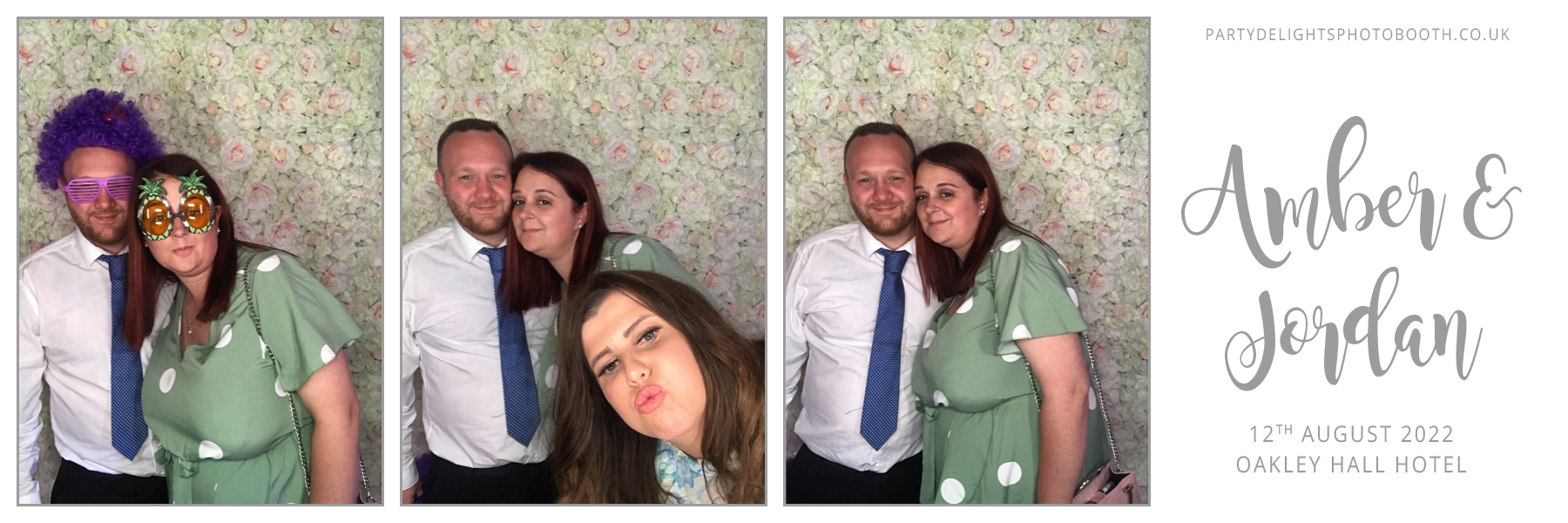 Amber & Jordan's Wedding | View more photos from the event at gallery.partydelightsphotobooth.co.uk/u/PartyDelightsPhotoBooth/Amber-Jordans-Wedding