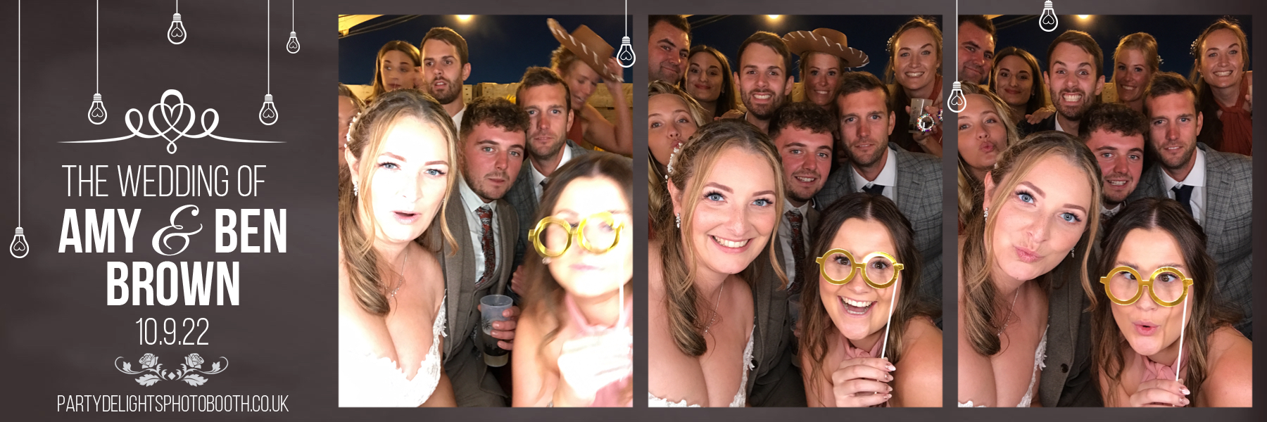 Amy & Ben’s Wedding | View more photos from the event at gallery.partydelightsphotobooth.co.uk/u/PartyDelightsPhotoBooth/Amy-Ben’s-Wedding