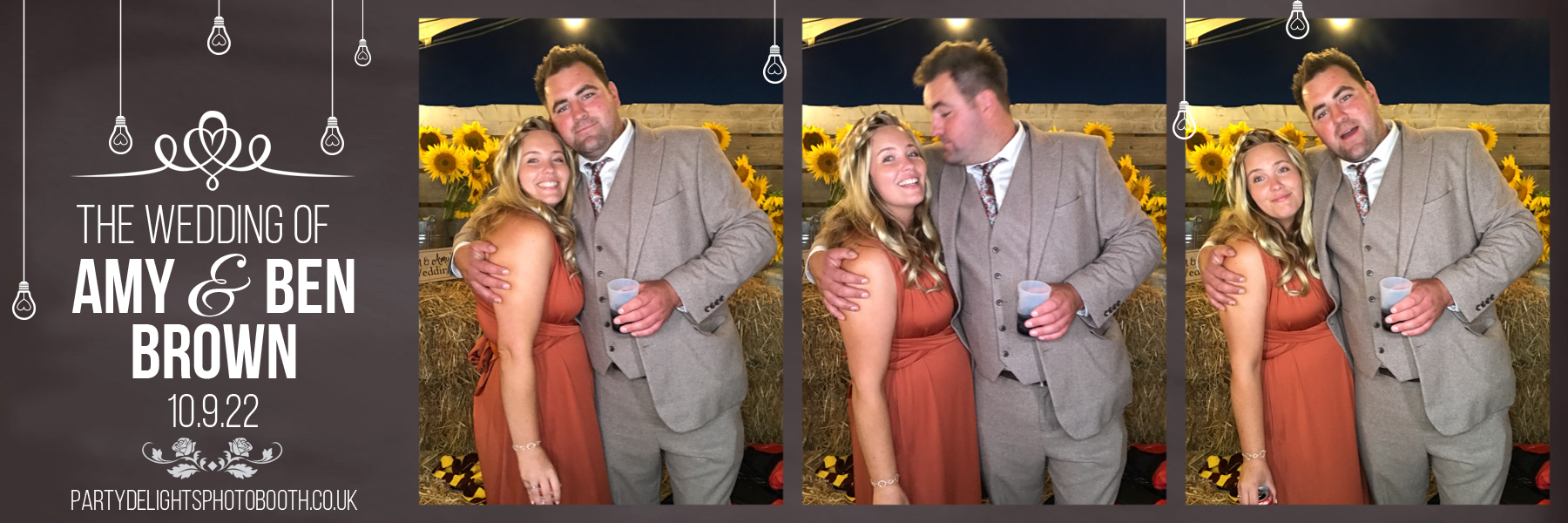 Amy & Ben’s Wedding | View more photos from the event at gallery.partydelightsphotobooth.co.uk/u/PartyDelightsPhotoBooth/Amy-Ben’s-Wedding