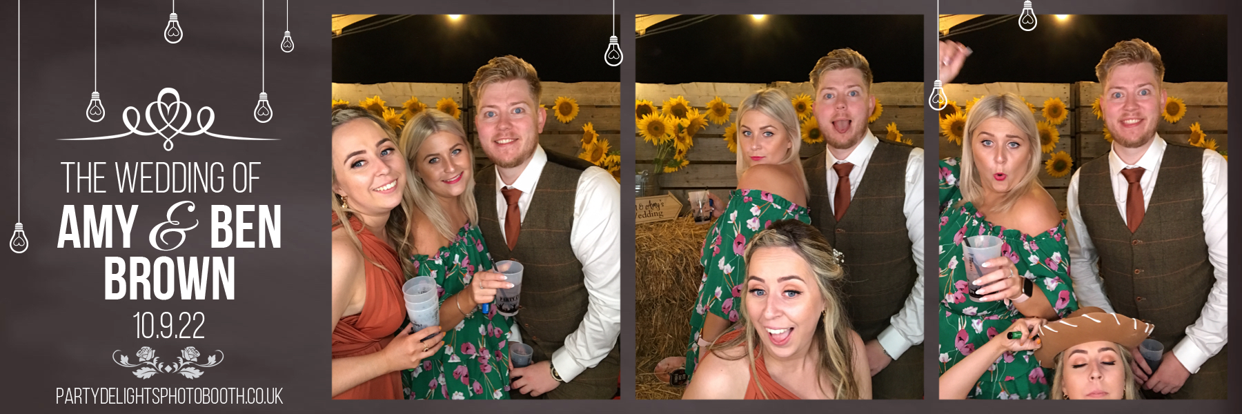 Amy & Ben’s Wedding | View more photos from the event at gallery.partydelightsphotobooth.co.uk/u/PartyDelightsPhotoBooth/Amy-Ben’s-Wedding
