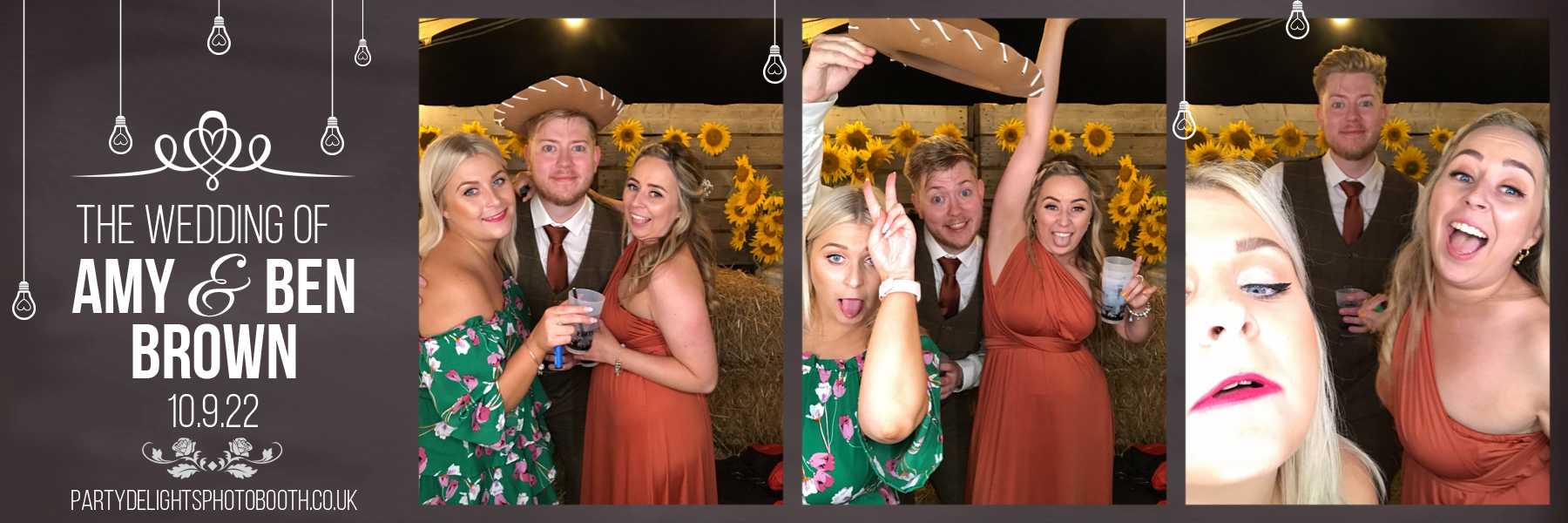 Amy & Ben’s Wedding | View more photos from the event at gallery.partydelightsphotobooth.co.uk/u/PartyDelightsPhotoBooth/Amy-Ben’s-Wedding