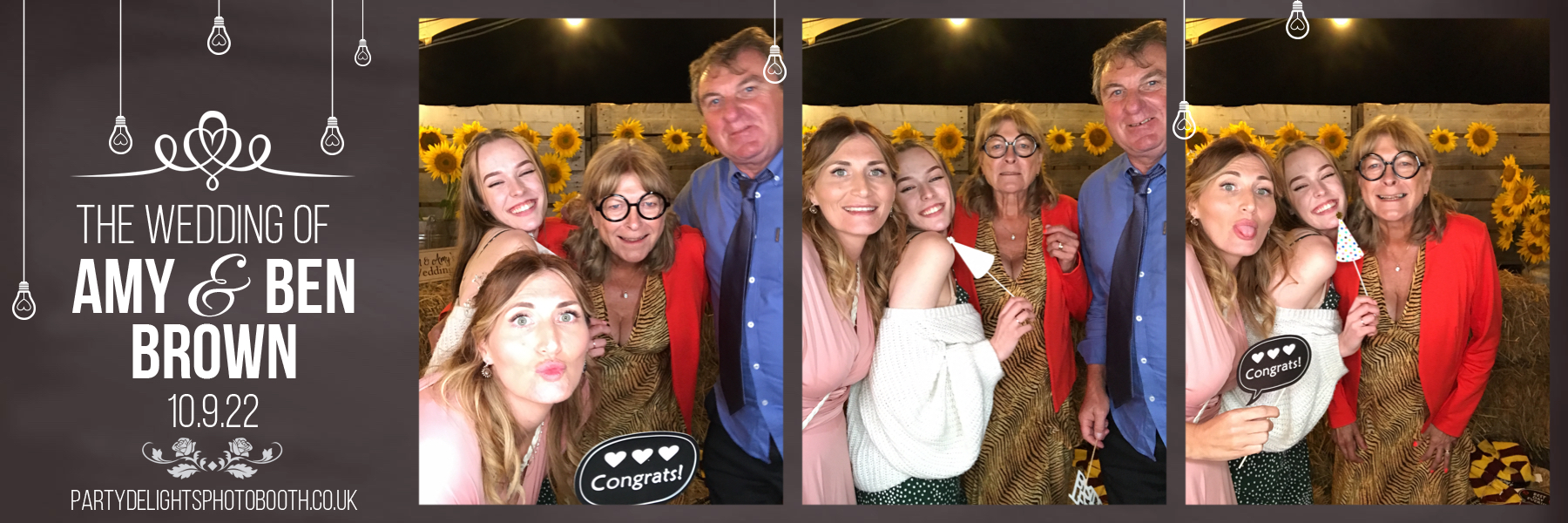 Amy & Ben’s Wedding | View more photos from the event at gallery.partydelightsphotobooth.co.uk/u/PartyDelightsPhotoBooth/Amy-Ben’s-Wedding