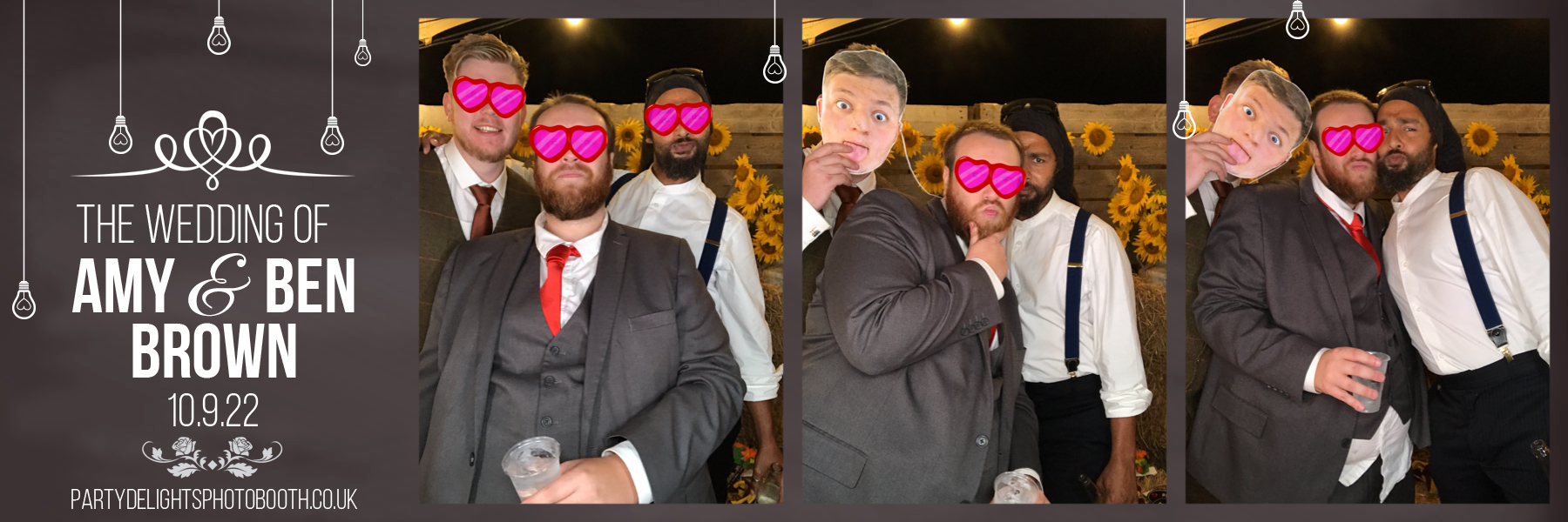 Amy & Ben’s Wedding | View more photos from the event at gallery.partydelightsphotobooth.co.uk/u/PartyDelightsPhotoBooth/Amy-Ben’s-Wedding
