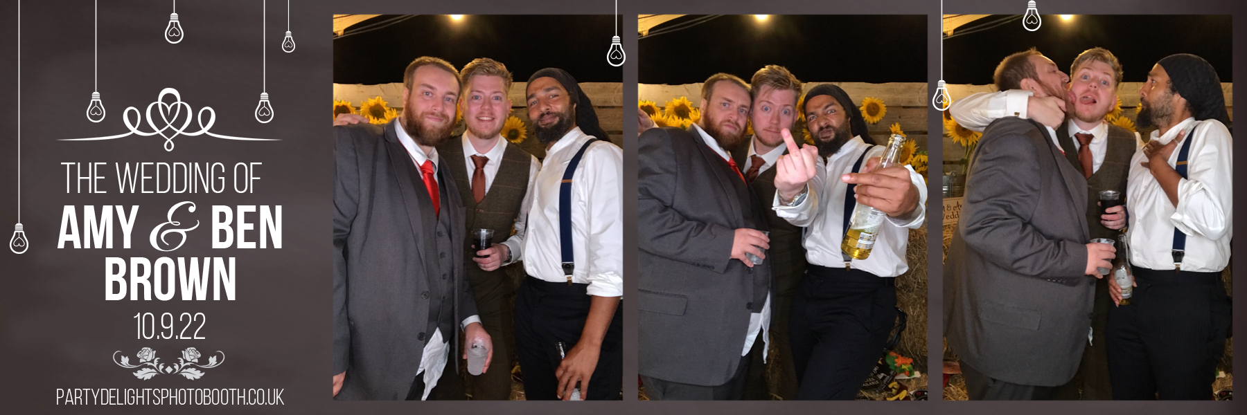 Amy & Ben’s Wedding | View more photos from the event at gallery.partydelightsphotobooth.co.uk/u/PartyDelightsPhotoBooth/Amy-Ben’s-Wedding