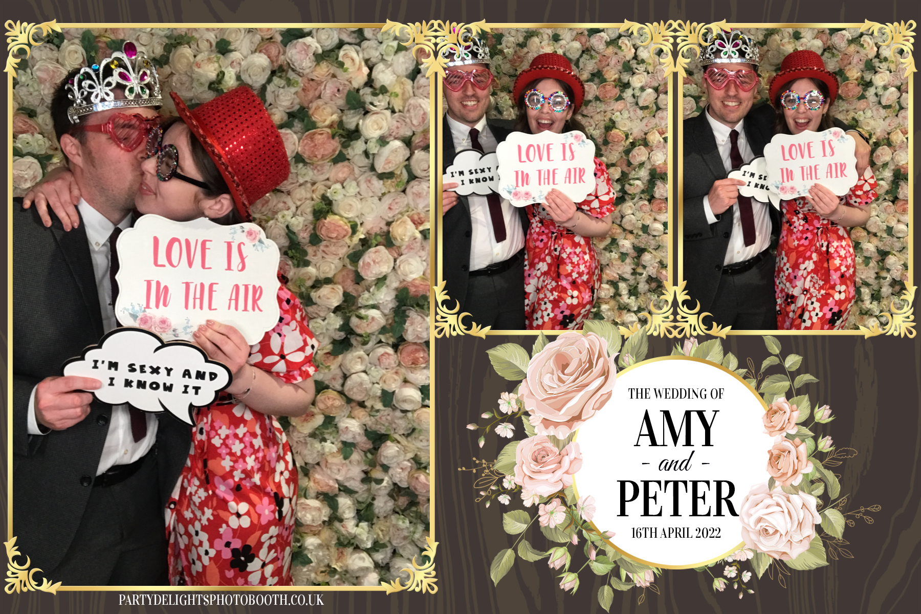 Amy & Peter Wedding | View more photos from the event at gallery.partydelightsphotobooth.co.uk/u/PartyDelightsPhotoBooth/Amy-Peter-Wedding