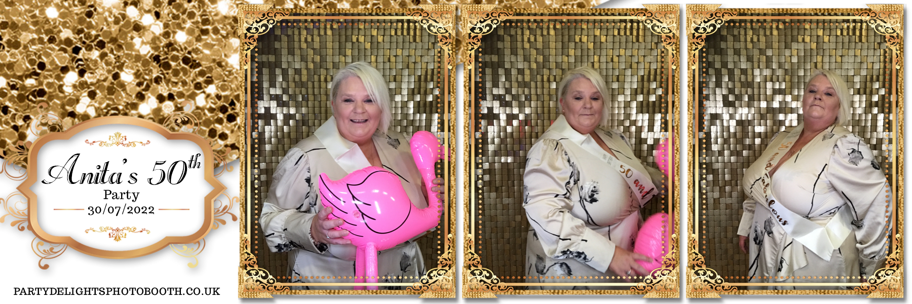 Anita's 50th birthday | View more photos from the event at gallery.partydelightsphotobooth.co.uk/u/PartyDelightsPhotoBooth/Anitas-50th-birthday