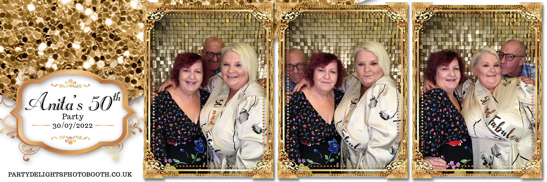 Anita's 50th birthday | View more photos from the event at gallery.partydelightsphotobooth.co.uk/u/PartyDelightsPhotoBooth/Anitas-50th-birthday