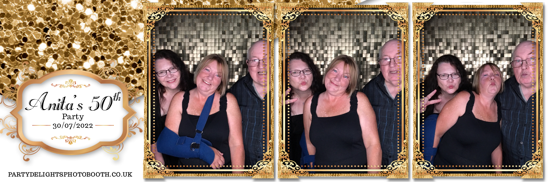 Anita's 50th birthday | View more photos from the event at gallery.partydelightsphotobooth.co.uk/u/PartyDelightsPhotoBooth/Anitas-50th-birthday