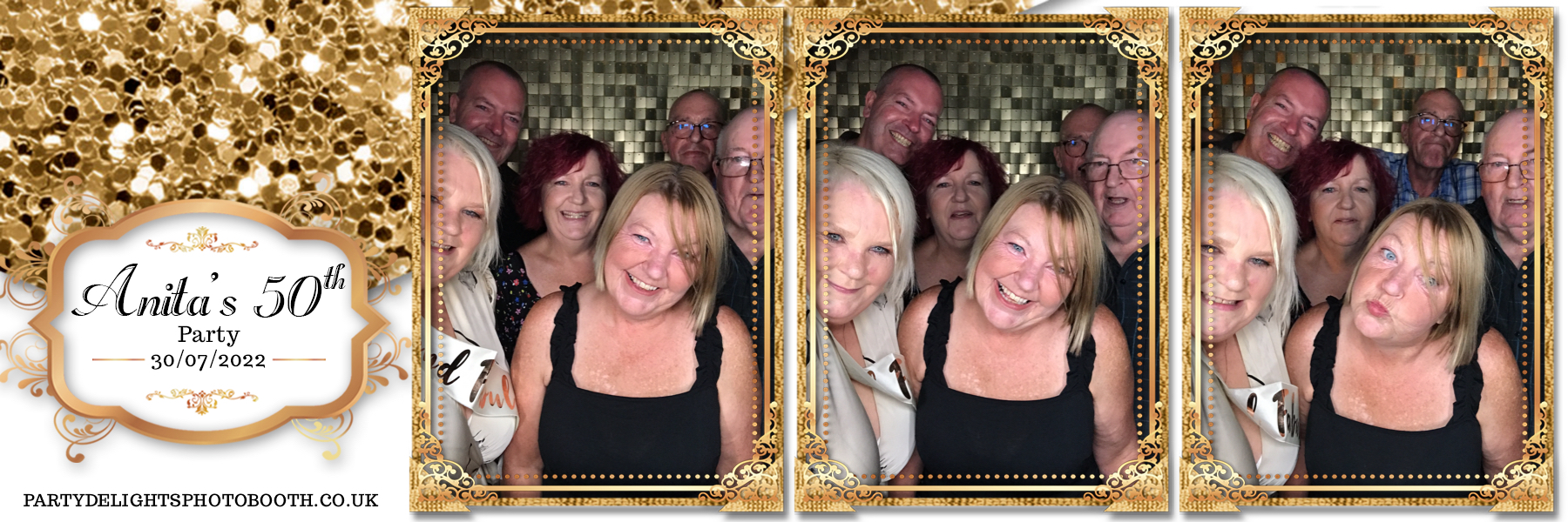 Anita's 50th birthday | View more photos from the event at gallery.partydelightsphotobooth.co.uk/u/PartyDelightsPhotoBooth/Anitas-50th-birthday