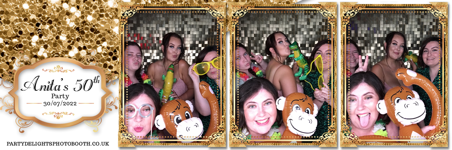 Anita's 50th birthday | View more photos from the event at gallery.partydelightsphotobooth.co.uk/u/PartyDelightsPhotoBooth/Anitas-50th-birthday