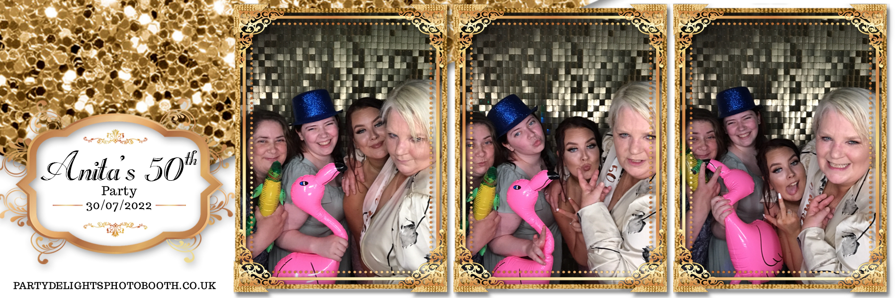 Anita's 50th birthday | View more photos from the event at gallery.partydelightsphotobooth.co.uk/u/PartyDelightsPhotoBooth/Anitas-50th-birthday