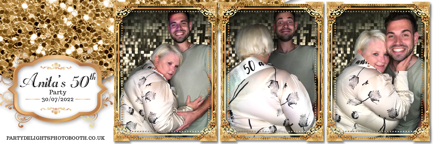 Anita's 50th birthday | View more photos from the event at gallery.partydelightsphotobooth.co.uk/u/PartyDelightsPhotoBooth/Anitas-50th-birthday