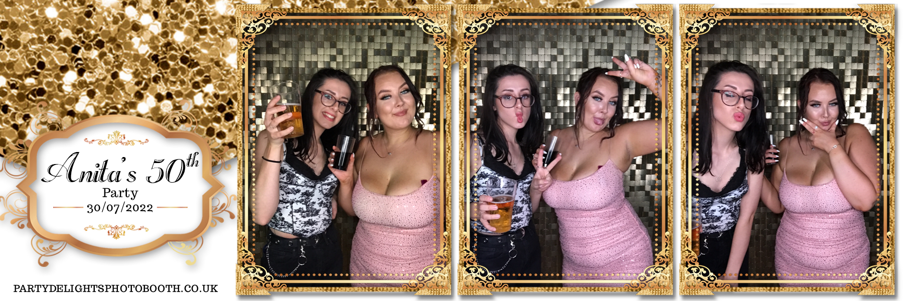Anita's 50th birthday | View more photos from the event at gallery.partydelightsphotobooth.co.uk/u/PartyDelightsPhotoBooth/Anitas-50th-birthday