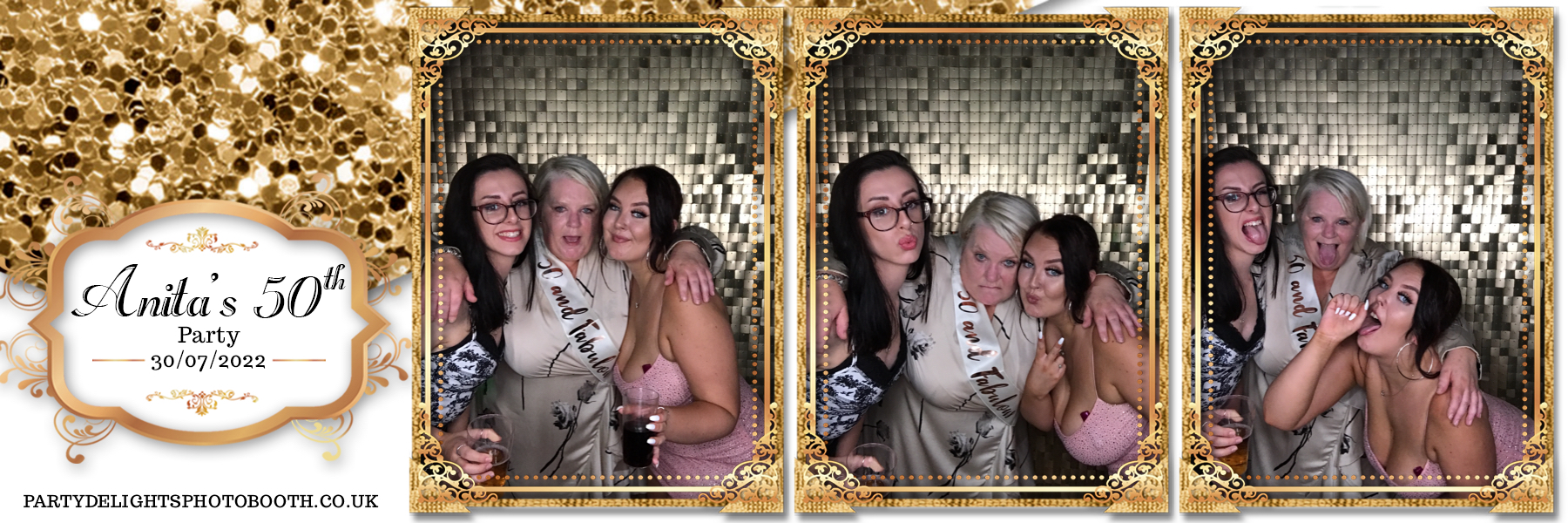 Anita's 50th birthday | View more photos from the event at gallery.partydelightsphotobooth.co.uk/u/PartyDelightsPhotoBooth/Anitas-50th-birthday