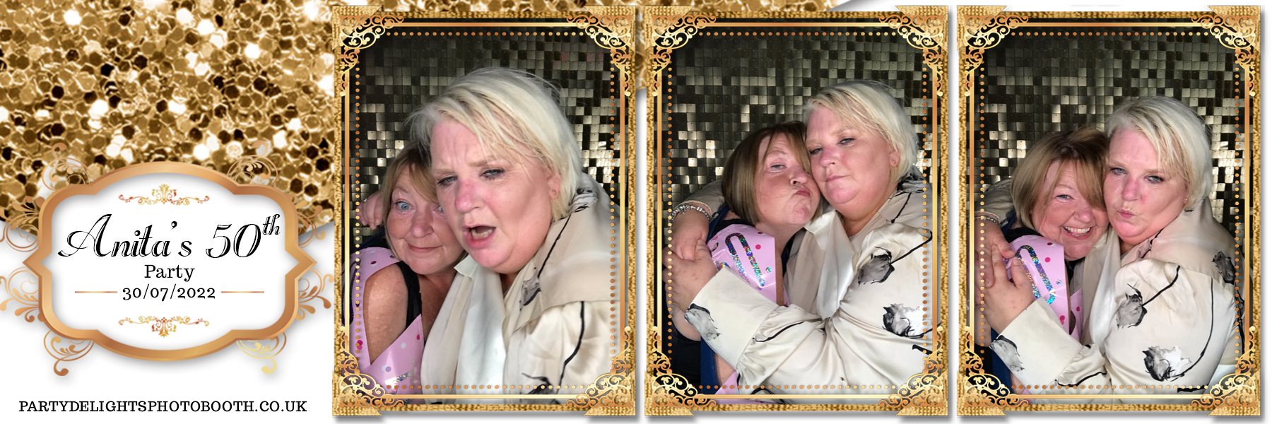 Anita's 50th birthday | View more photos from the event at gallery.partydelightsphotobooth.co.uk/u/PartyDelightsPhotoBooth/Anitas-50th-birthday