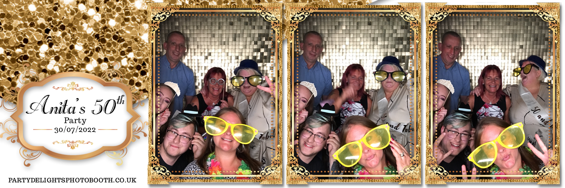 Anita's 50th birthday | View more photos from the event at gallery.partydelightsphotobooth.co.uk/u/PartyDelightsPhotoBooth/Anitas-50th-birthday