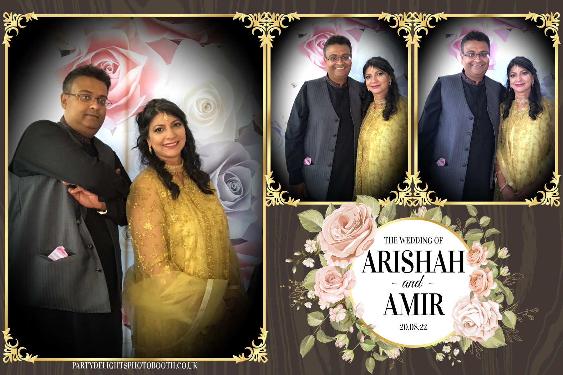 Arishah & Amir's Wedding | View more photos from the event at gallery.partydelightsphotobooth.co.uk/u/PartyDelightsPhotoBooth/Arishah-Amirs-Wedding