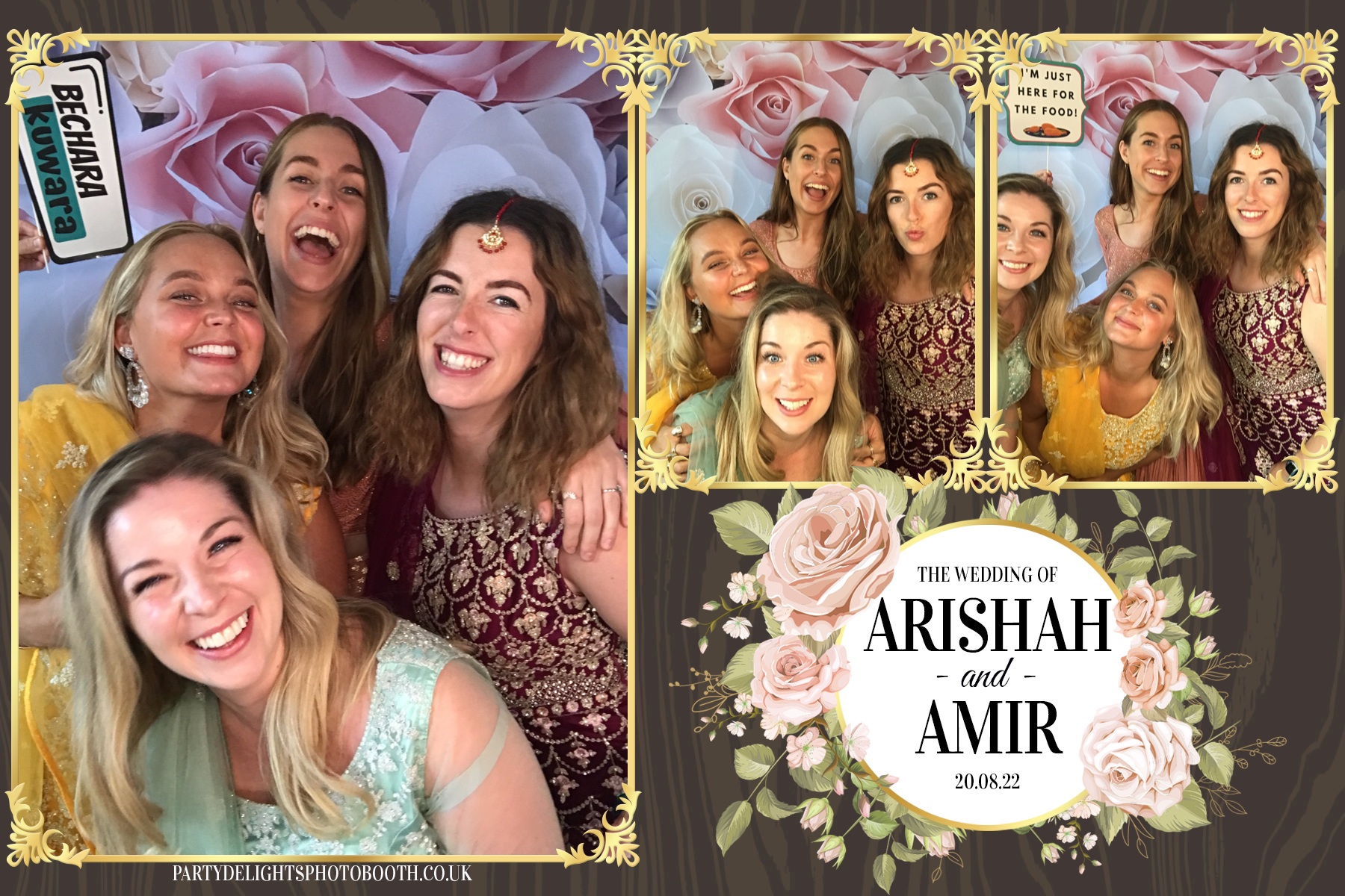 Arishah & Amir's Wedding | View more photos from the event at gallery.partydelightsphotobooth.co.uk/u/PartyDelightsPhotoBooth/Arishah-Amirs-Wedding