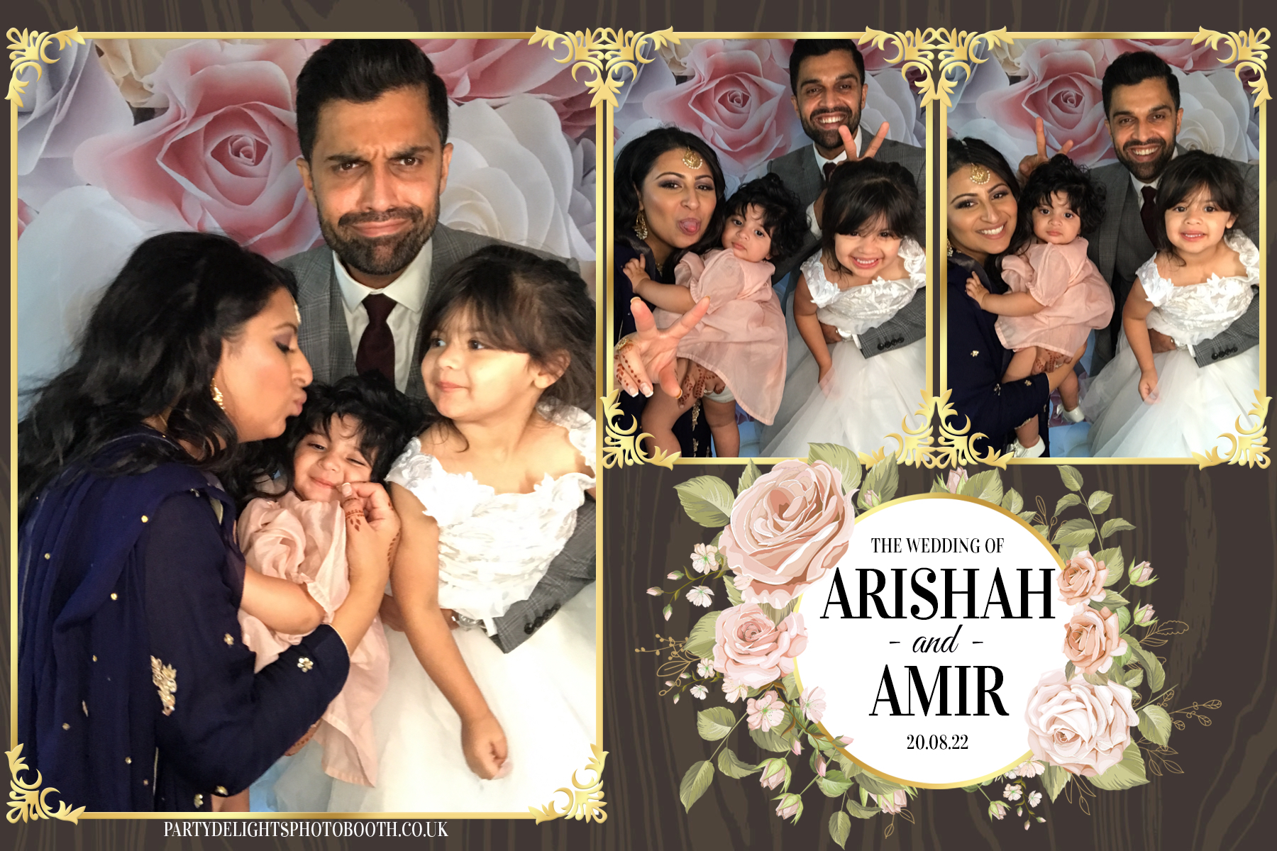 Arishah & Amir's Wedding | View more photos from the event at gallery.partydelightsphotobooth.co.uk/u/PartyDelightsPhotoBooth/Arishah-Amirs-Wedding