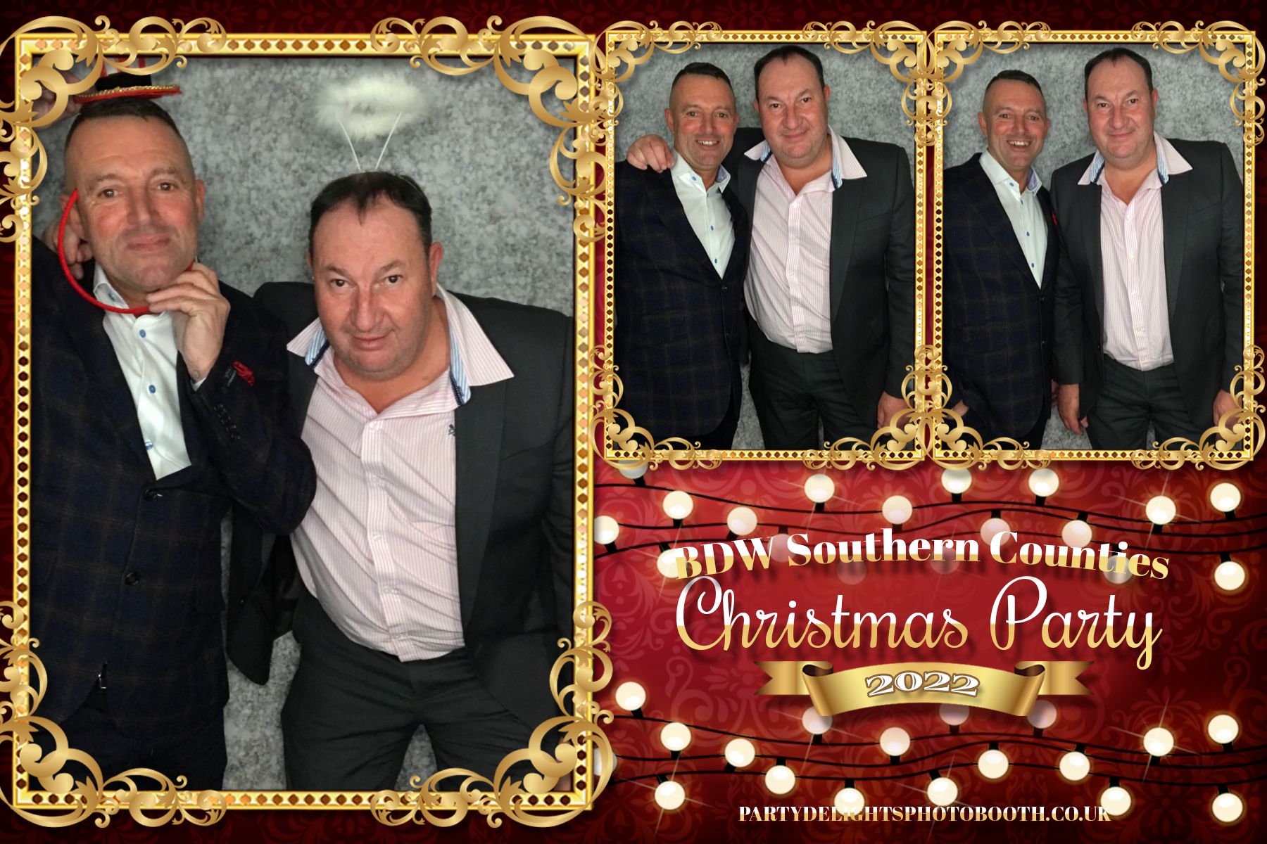 BDW Homes Southern Counties Christmas Party 2022 | View more photos from the event at gallery.partydelightsphotobooth.co.uk/u/PartyDelightsPhotoBooth/BDW-Homes-Southern-Counties-Christmas-Party-2022