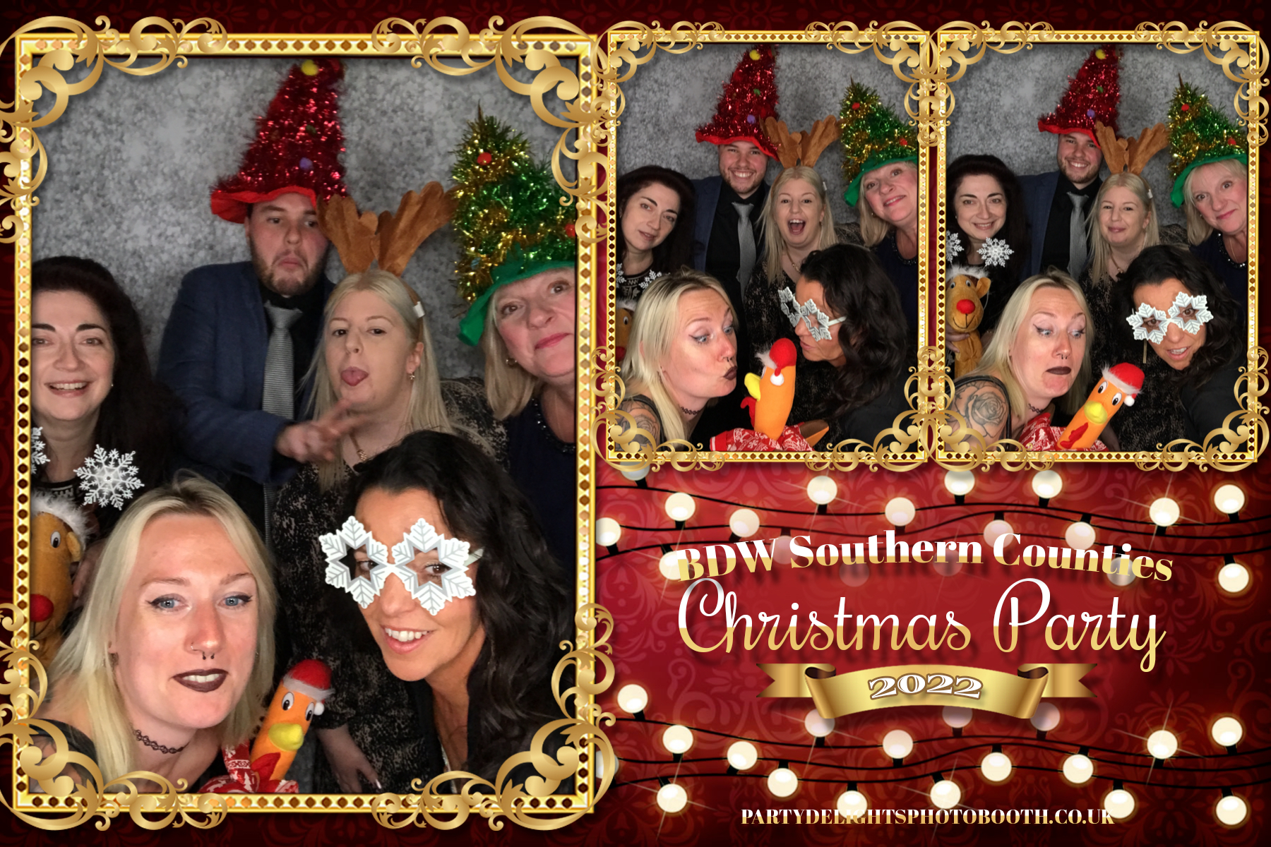 BDW Homes Southern Counties Christmas Party 2022 | View more photos from the event at gallery.partydelightsphotobooth.co.uk/u/PartyDelightsPhotoBooth/BDW-Homes-Southern-Counties-Christmas-Party-2022