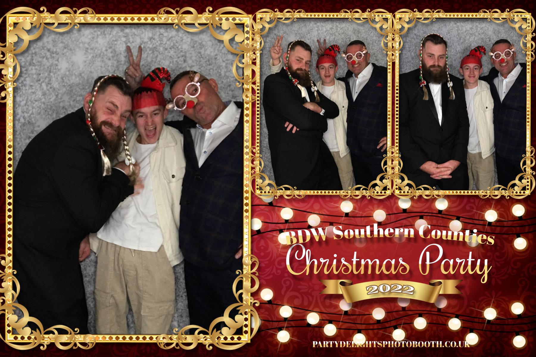 BDW Homes Southern Counties Christmas Party 2022 | View more photos from the event at gallery.partydelightsphotobooth.co.uk/u/PartyDelightsPhotoBooth/BDW-Homes-Southern-Counties-Christmas-Party-2022