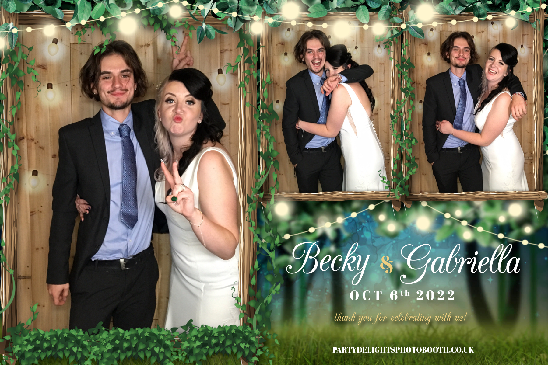 Becky & Gabriella’s Wedding | View more photos from the event at gallery.partydelightsphotobooth.co.uk/u/PartyDelightsPhotoBooth/Becky-Gabriella’s-Wedding