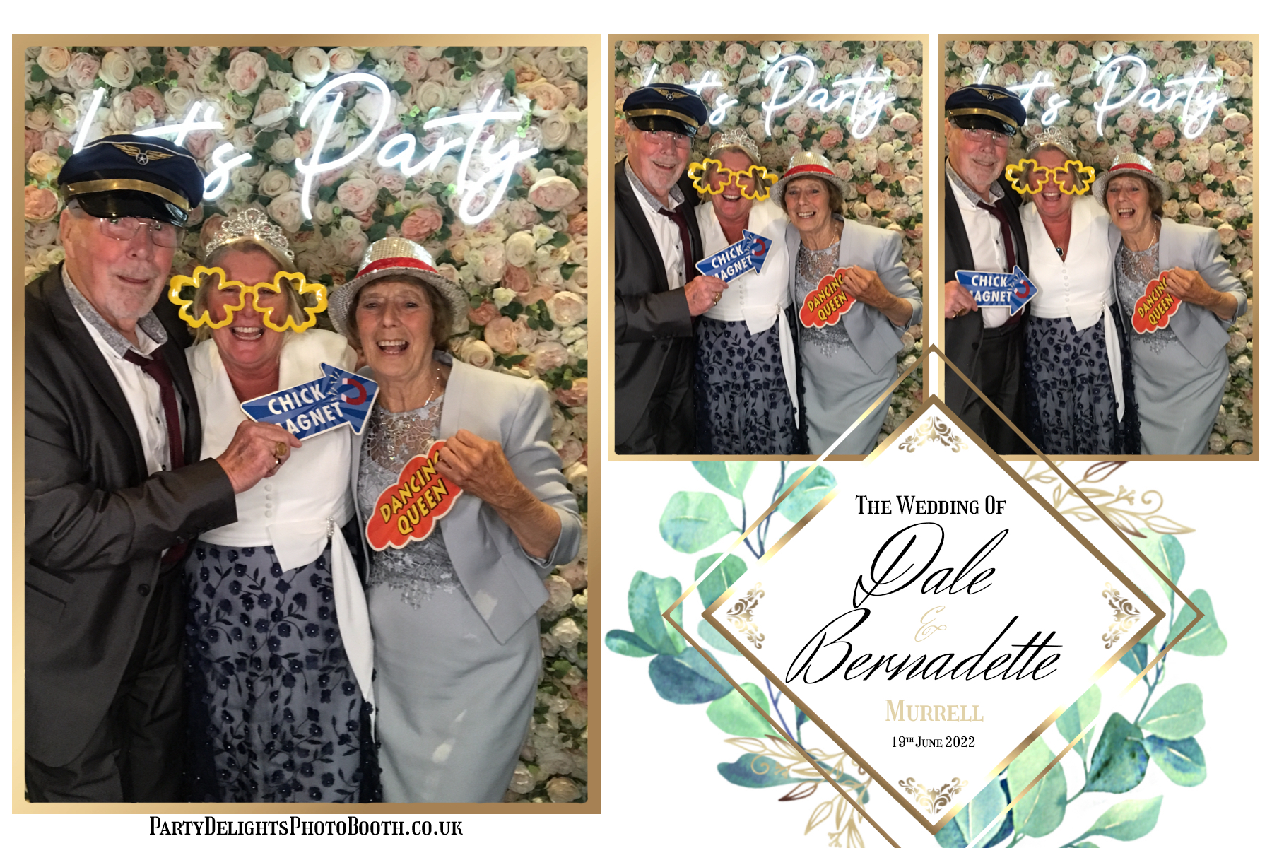 Bernadette and Dale’s wedding | View more photos from the event at gallery.partydelightsphotobooth.co.uk/u/PartyDelightsPhotoBooth/Bernadette-and-Dale’s-wedding