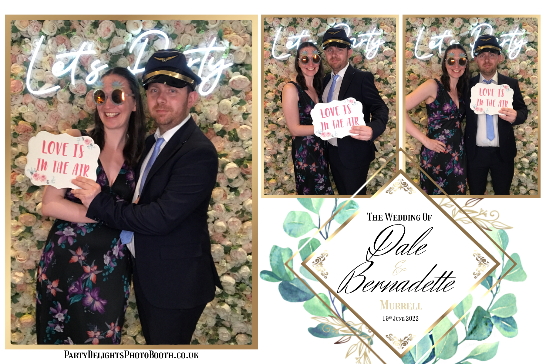 Bernadette and Dale’s wedding | View more photos from the event at gallery.partydelightsphotobooth.co.uk/u/PartyDelightsPhotoBooth/Bernadette-and-Dale’s-wedding