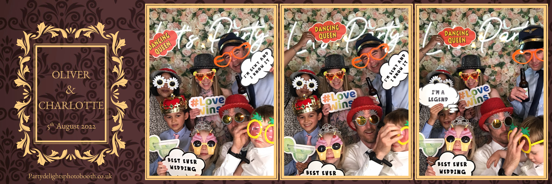 Charlotte and Ollie’s Wedding | View more photos from the event at gallery.partydelightsphotobooth.co.uk/u/PartyDelightsPhotoBooth/Charlotte-and-Ollie’s-Wedding