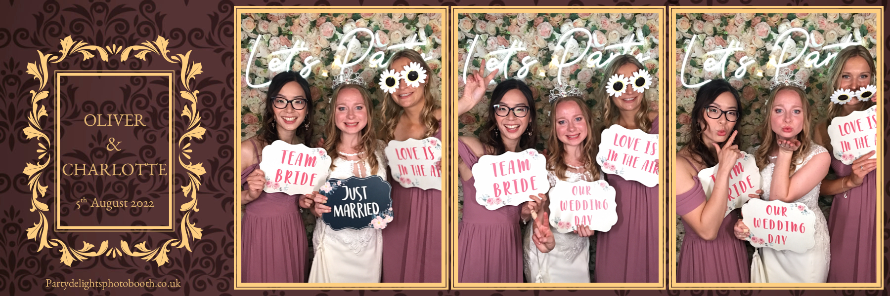 Charlotte and Ollie’s Wedding | View more photos from the event at gallery.partydelightsphotobooth.co.uk/u/PartyDelightsPhotoBooth/Charlotte-and-Ollie’s-Wedding