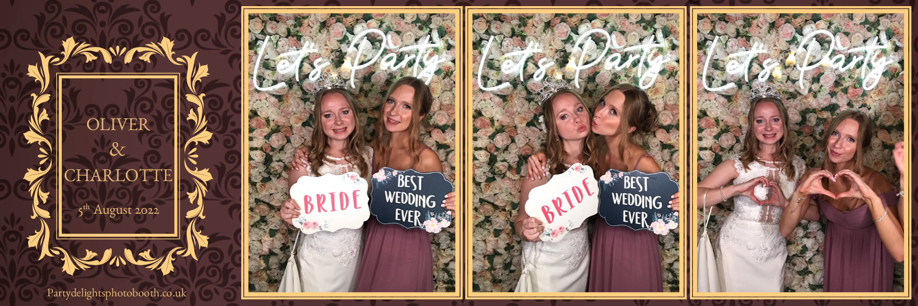 Charlotte and Ollie’s Wedding | View more photos from the event at gallery.partydelightsphotobooth.co.uk/u/PartyDelightsPhotoBooth/Charlotte-and-Ollie’s-Wedding