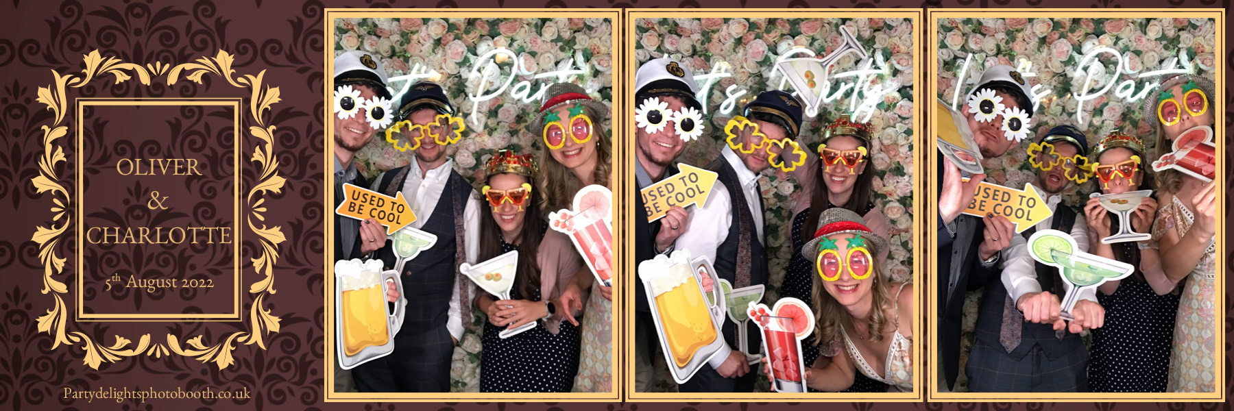 Charlotte and Ollie’s Wedding | View more photos from the event at gallery.partydelightsphotobooth.co.uk/u/PartyDelightsPhotoBooth/Charlotte-and-Ollie’s-Wedding