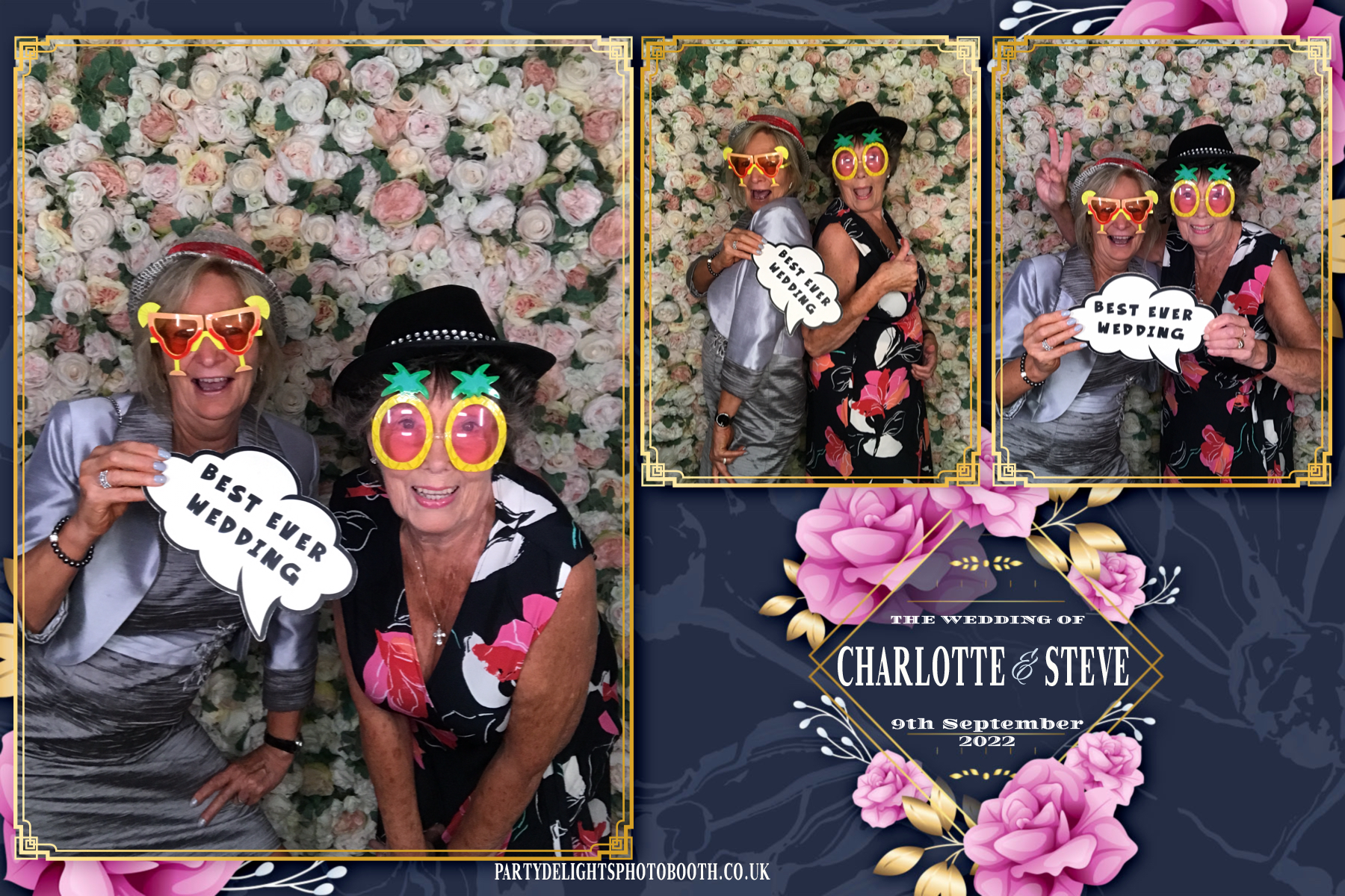 Charlotte and Steve’s wedding | View more photos from the event at gallery.partydelightsphotobooth.co.uk/u/PartyDelightsPhotoBooth/Charlotte-and-Steve’s-wedding