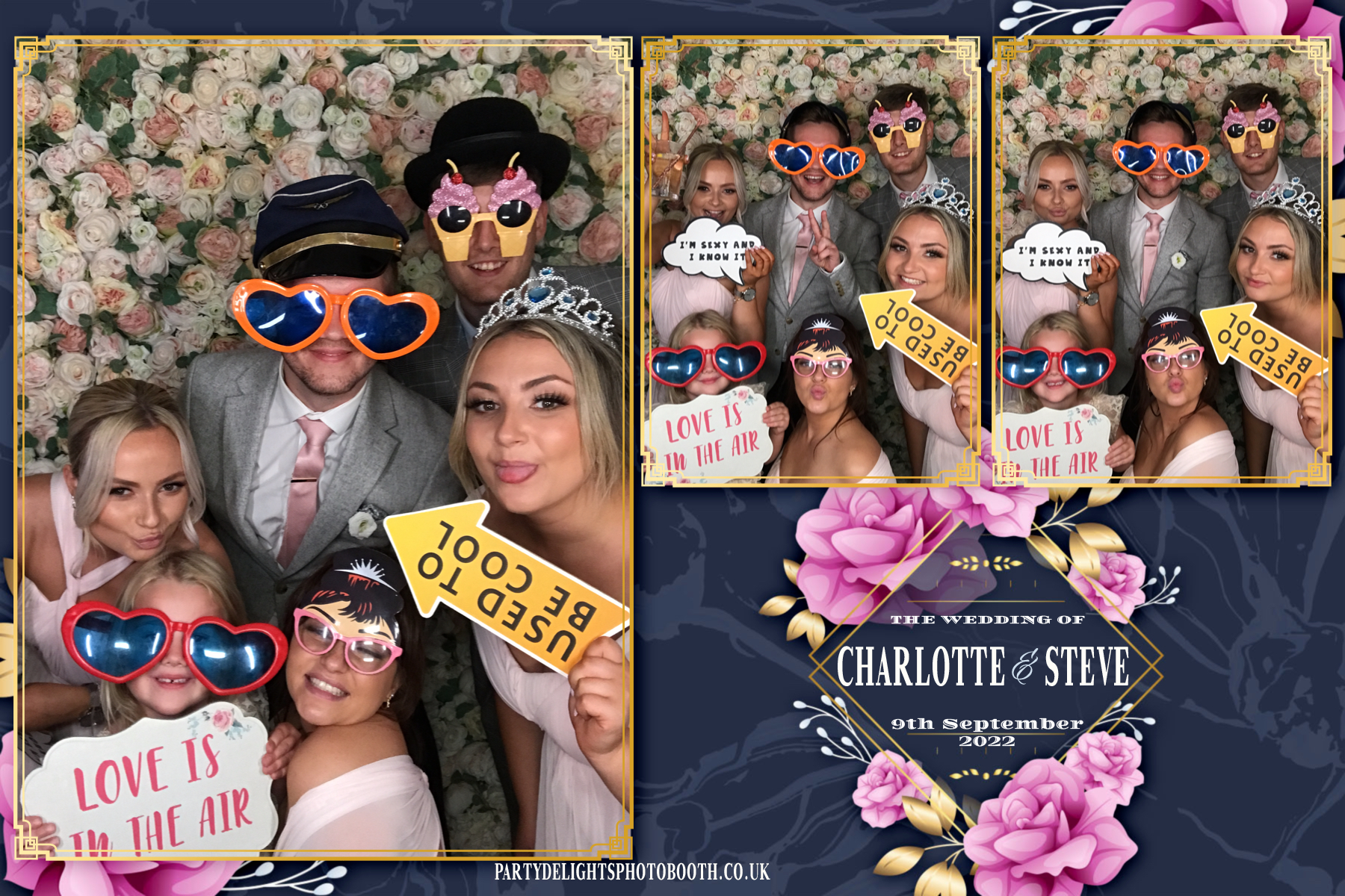 Charlotte and Steve’s wedding | View more photos from the event at gallery.partydelightsphotobooth.co.uk/u/PartyDelightsPhotoBooth/Charlotte-and-Steve’s-wedding