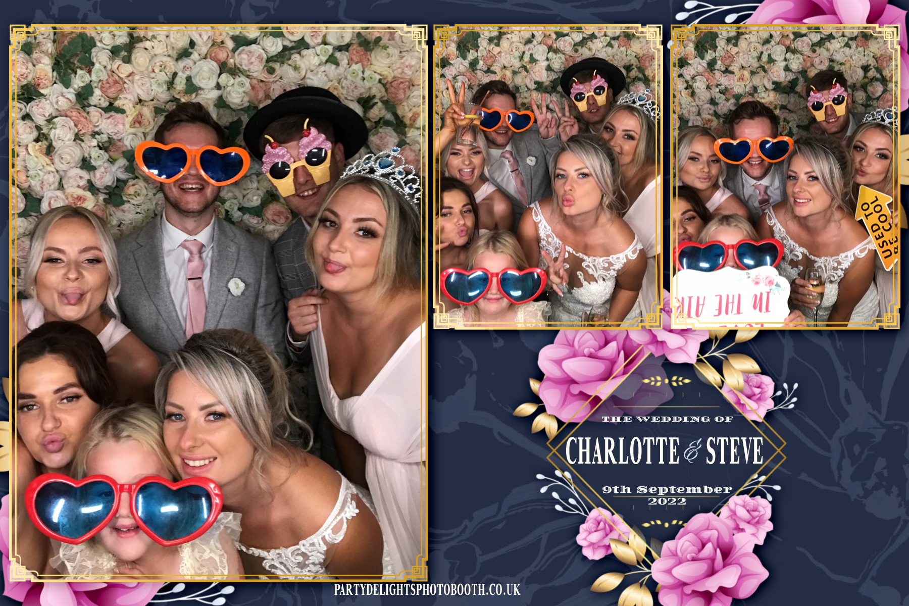 Charlotte and Steve’s wedding | View more photos from the event at gallery.partydelightsphotobooth.co.uk/u/PartyDelightsPhotoBooth/Charlotte-and-Steve’s-wedding