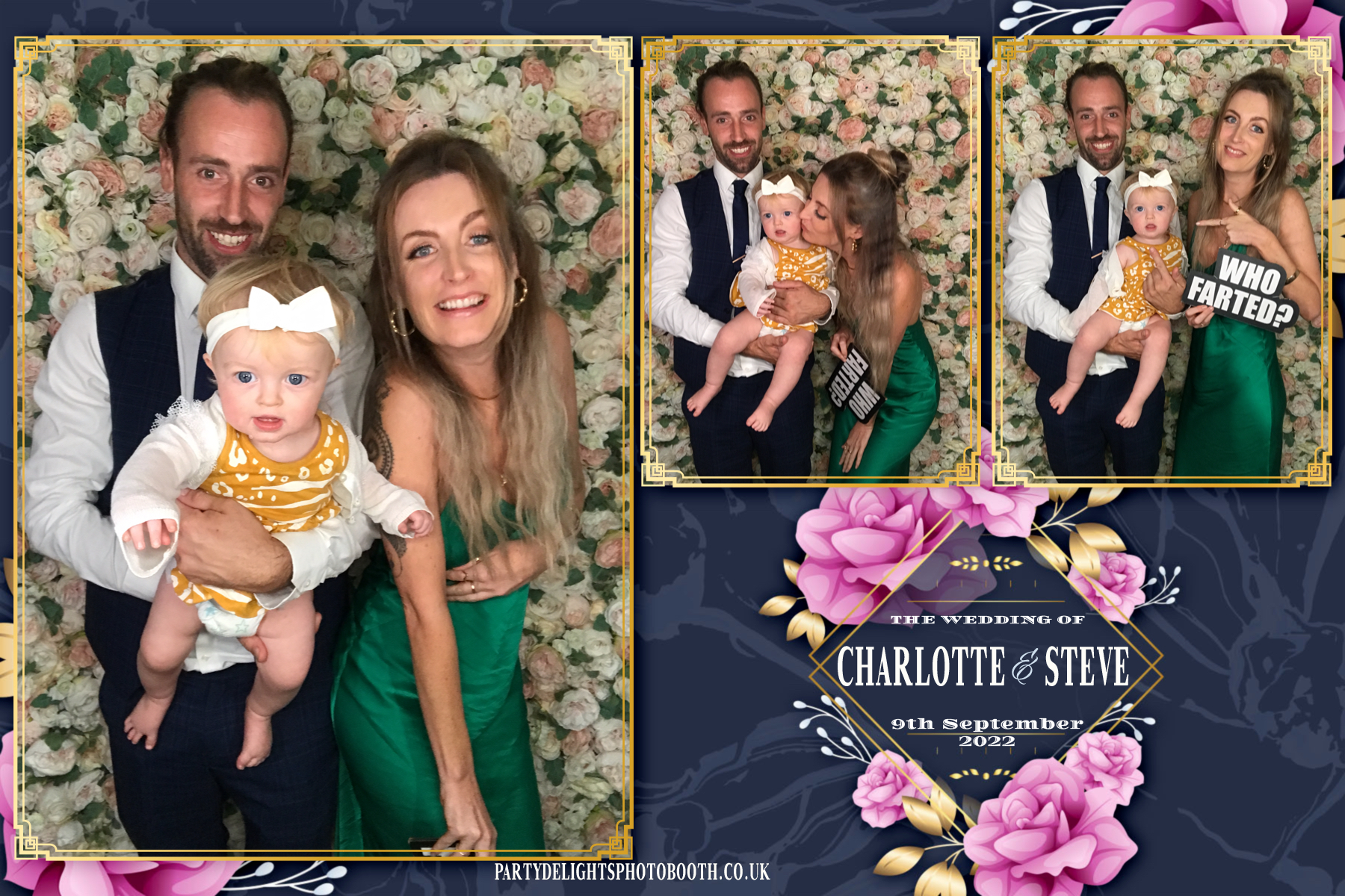 Charlotte and Steve’s wedding | View more photos from the event at gallery.partydelightsphotobooth.co.uk/u/PartyDelightsPhotoBooth/Charlotte-and-Steve’s-wedding