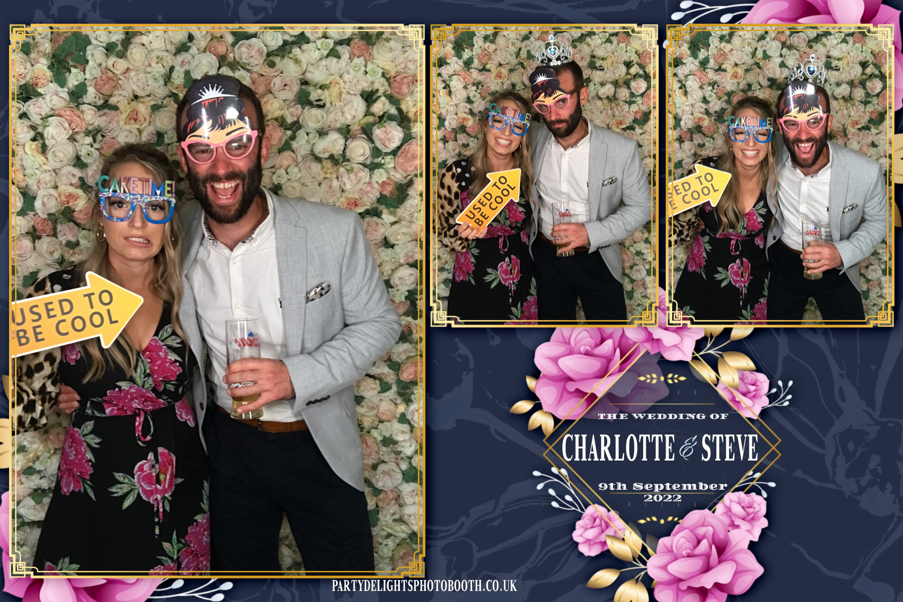 Charlotte and Steve’s wedding | View more photos from the event at gallery.partydelightsphotobooth.co.uk/u/PartyDelightsPhotoBooth/Charlotte-and-Steve’s-wedding