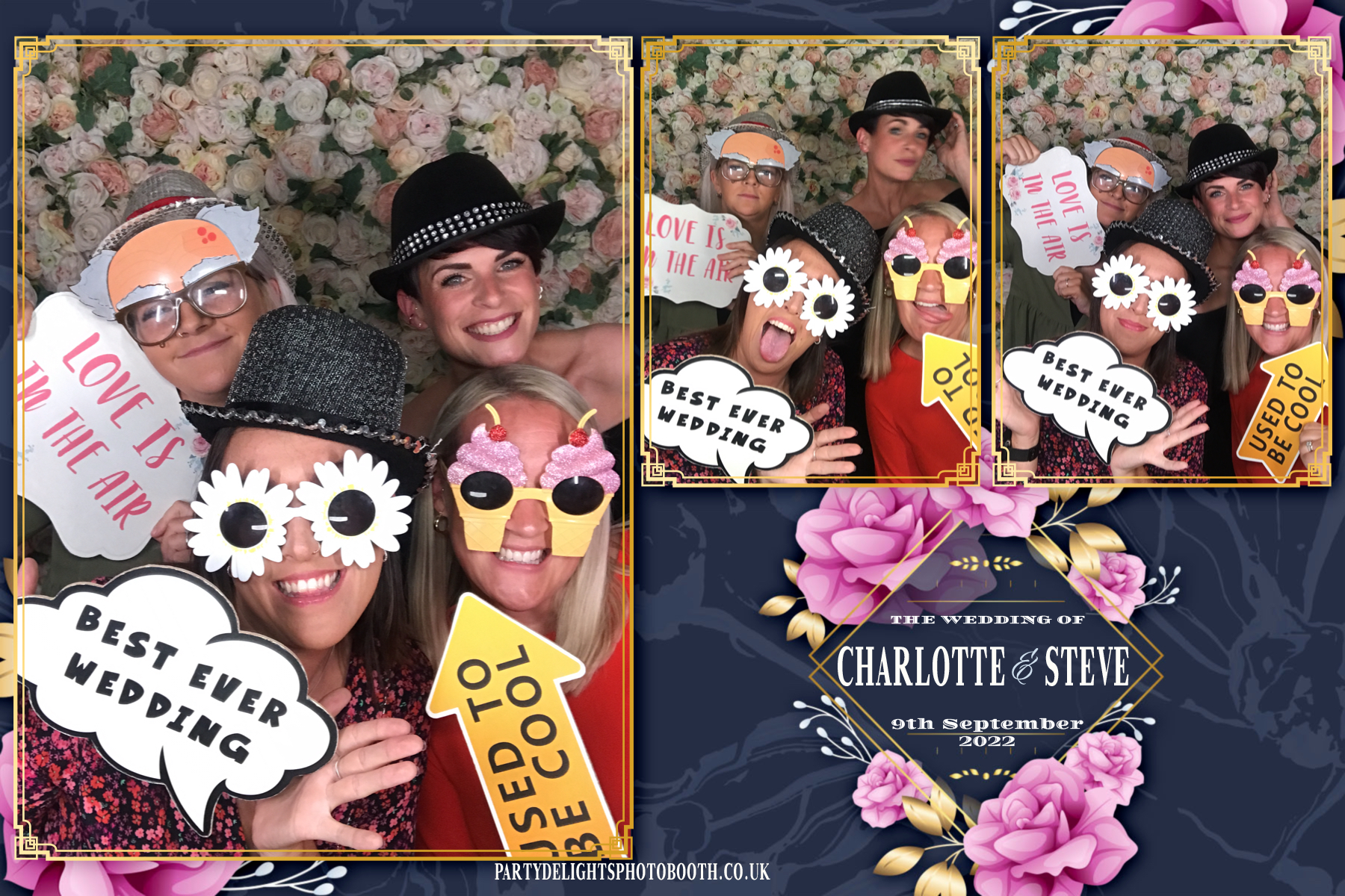 Charlotte and Steve’s wedding | View more photos from the event at gallery.partydelightsphotobooth.co.uk/u/PartyDelightsPhotoBooth/Charlotte-and-Steve’s-wedding