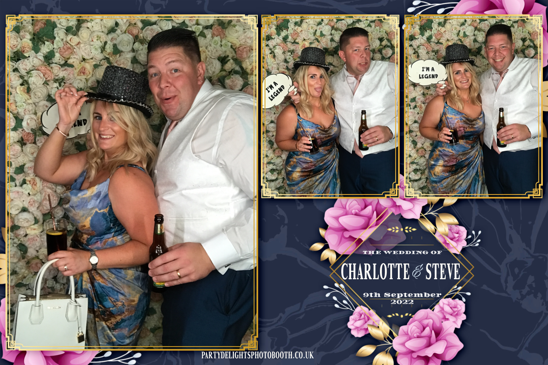 Charlotte and Steve’s wedding | View more photos from the event at gallery.partydelightsphotobooth.co.uk/u/PartyDelightsPhotoBooth/Charlotte-and-Steve’s-wedding