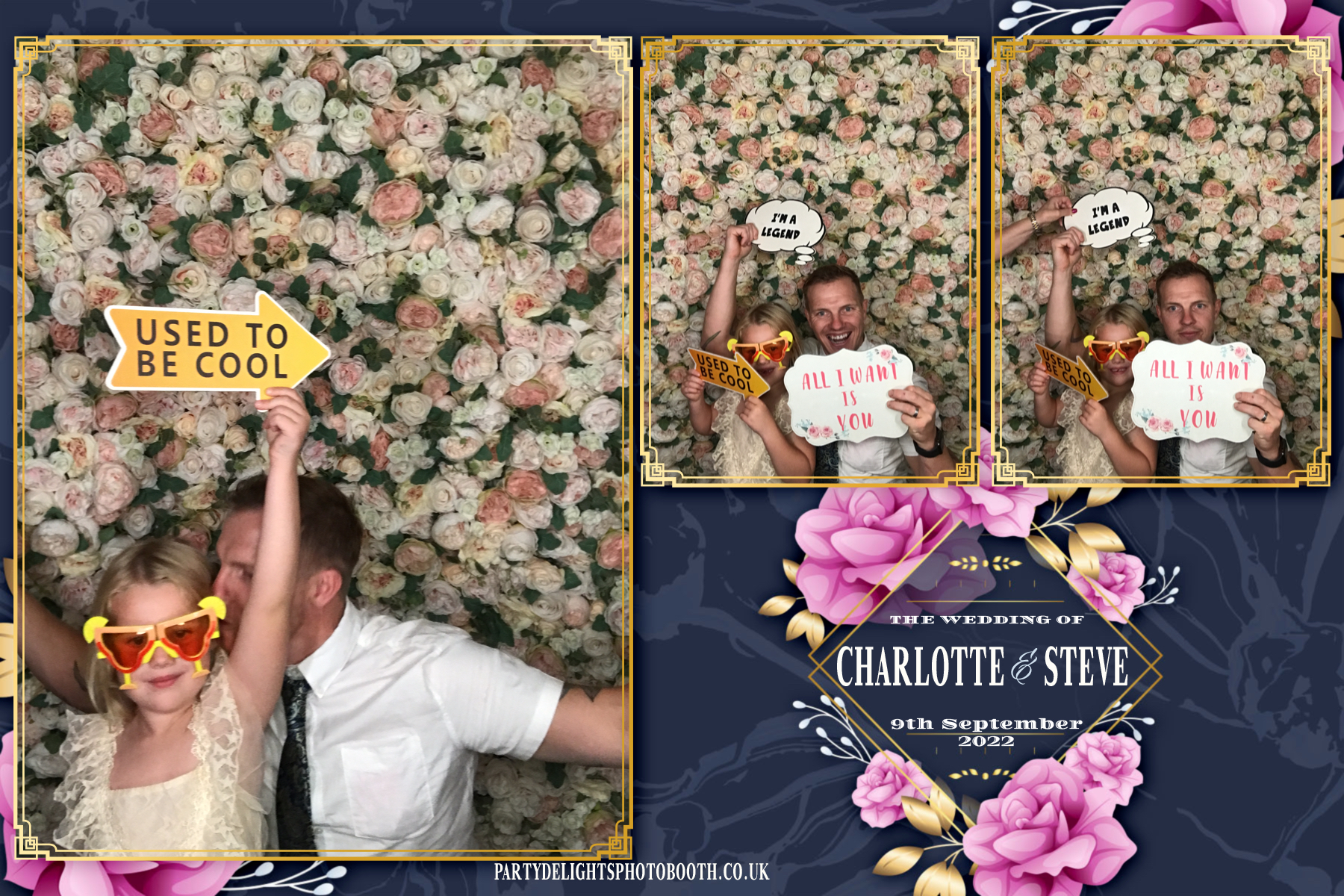 Charlotte and Steve’s wedding | View more photos from the event at gallery.partydelightsphotobooth.co.uk/u/PartyDelightsPhotoBooth/Charlotte-and-Steve’s-wedding