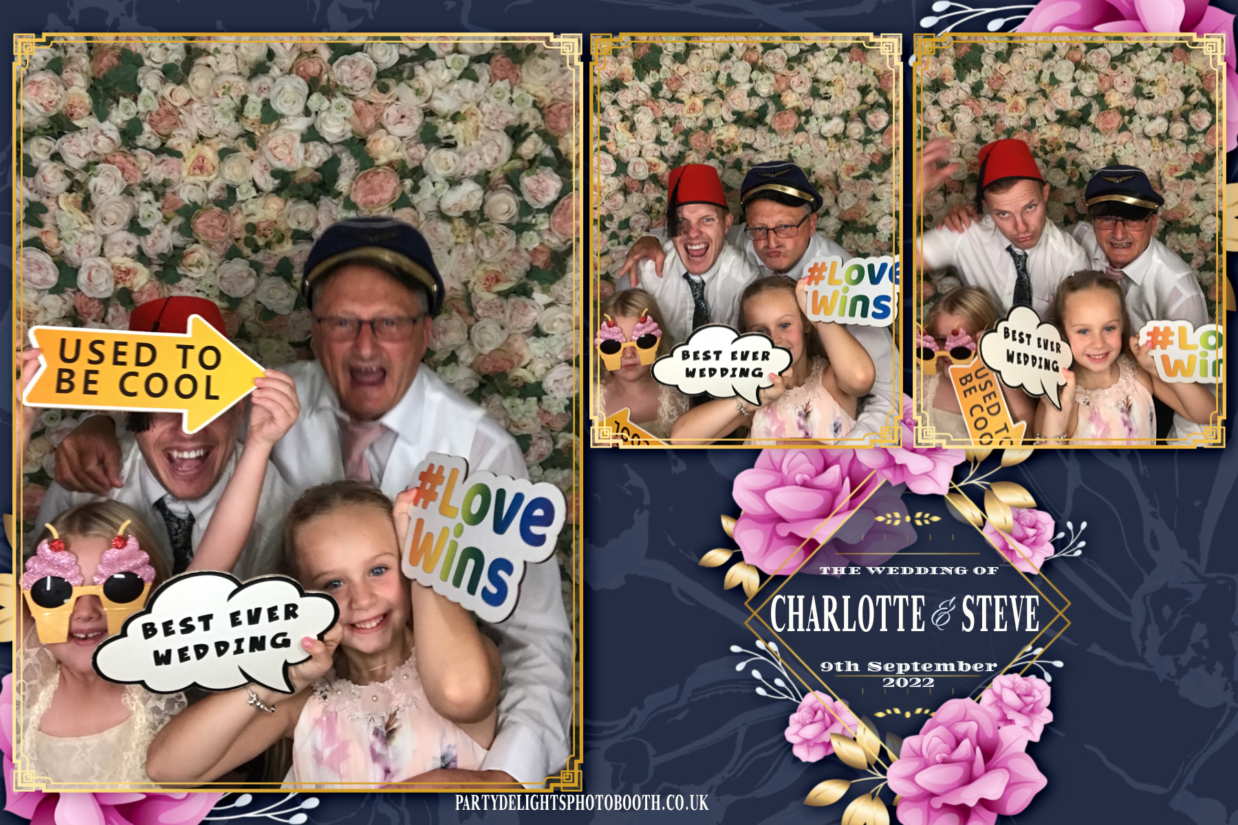 Charlotte and Steve’s wedding | View more photos from the event at gallery.partydelightsphotobooth.co.uk/u/PartyDelightsPhotoBooth/Charlotte-and-Steve’s-wedding