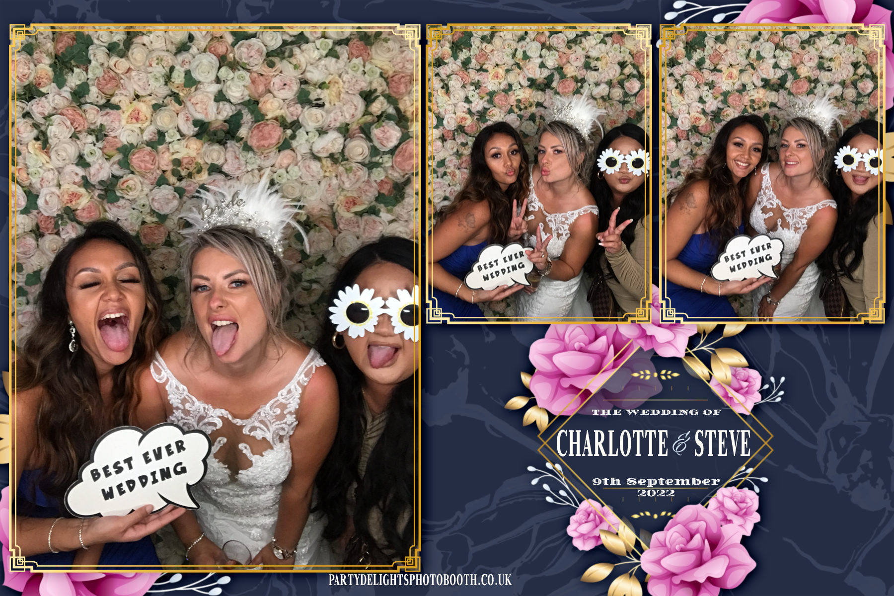 Charlotte and Steve’s wedding | View more photos from the event at gallery.partydelightsphotobooth.co.uk/u/PartyDelightsPhotoBooth/Charlotte-and-Steve’s-wedding