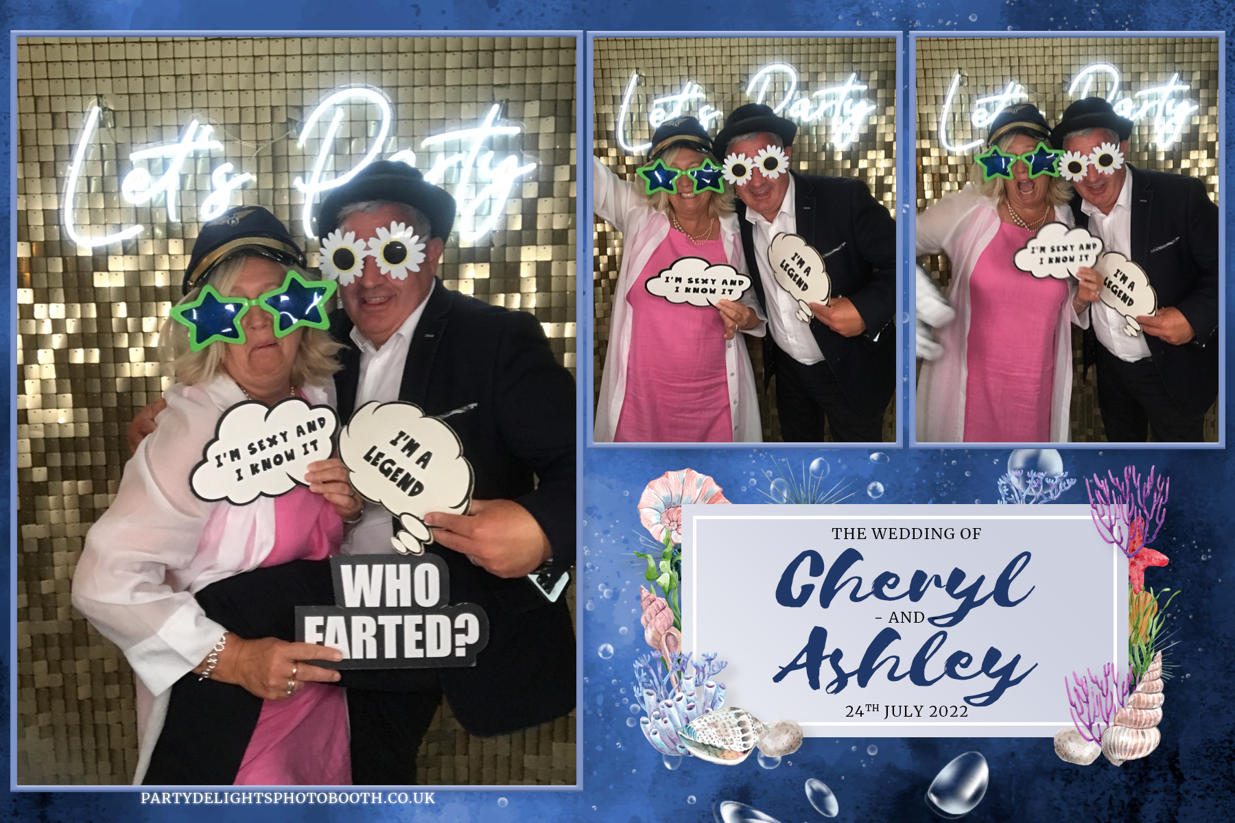 Cheryl and Ashley's Wedding | View more photos from the event at gallery.partydelightsphotobooth.co.uk/u/PartyDelightsPhotoBooth/Cheryl-and-Ashleys-Wedding
