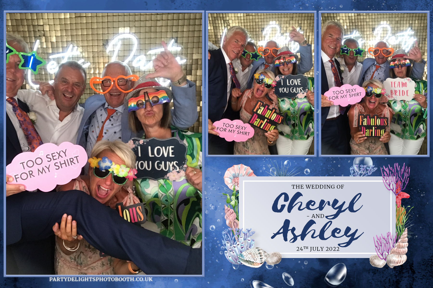 Cheryl and Ashley's Wedding | View more photos from the event at gallery.partydelightsphotobooth.co.uk/u/PartyDelightsPhotoBooth/Cheryl-and-Ashleys-Wedding