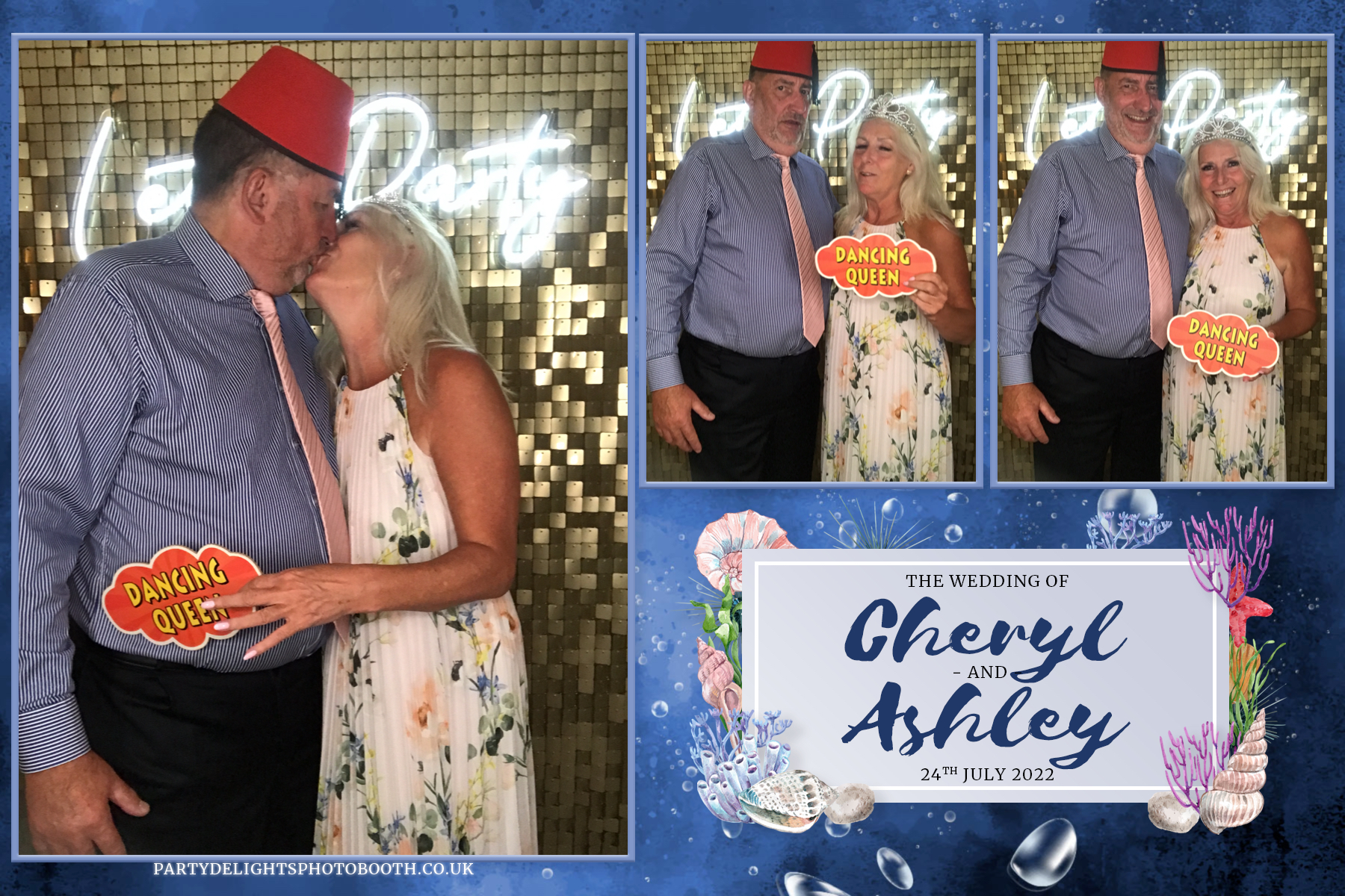 Cheryl and Ashley's Wedding | View more photos from the event at gallery.partydelightsphotobooth.co.uk/u/PartyDelightsPhotoBooth/Cheryl-and-Ashleys-Wedding