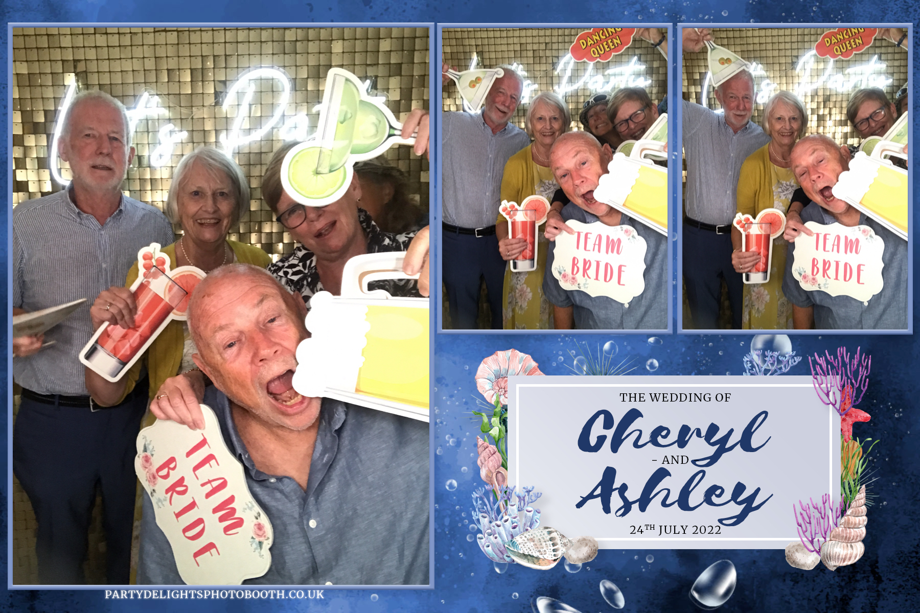 Cheryl and Ashley's Wedding | View more photos from the event at gallery.partydelightsphotobooth.co.uk/u/PartyDelightsPhotoBooth/Cheryl-and-Ashleys-Wedding