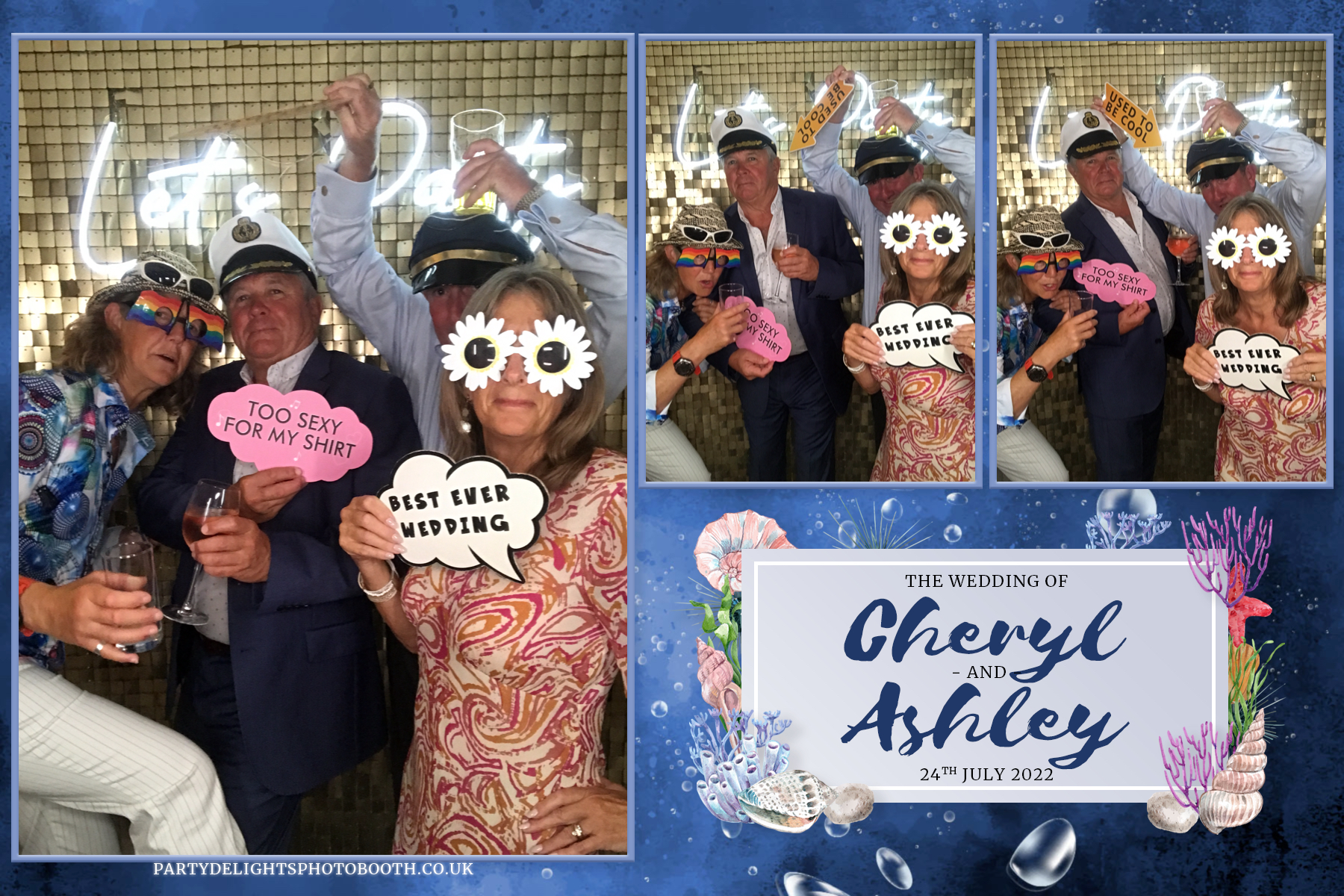 Cheryl and Ashley's Wedding | View more photos from the event at gallery.partydelightsphotobooth.co.uk/u/PartyDelightsPhotoBooth/Cheryl-and-Ashleys-Wedding