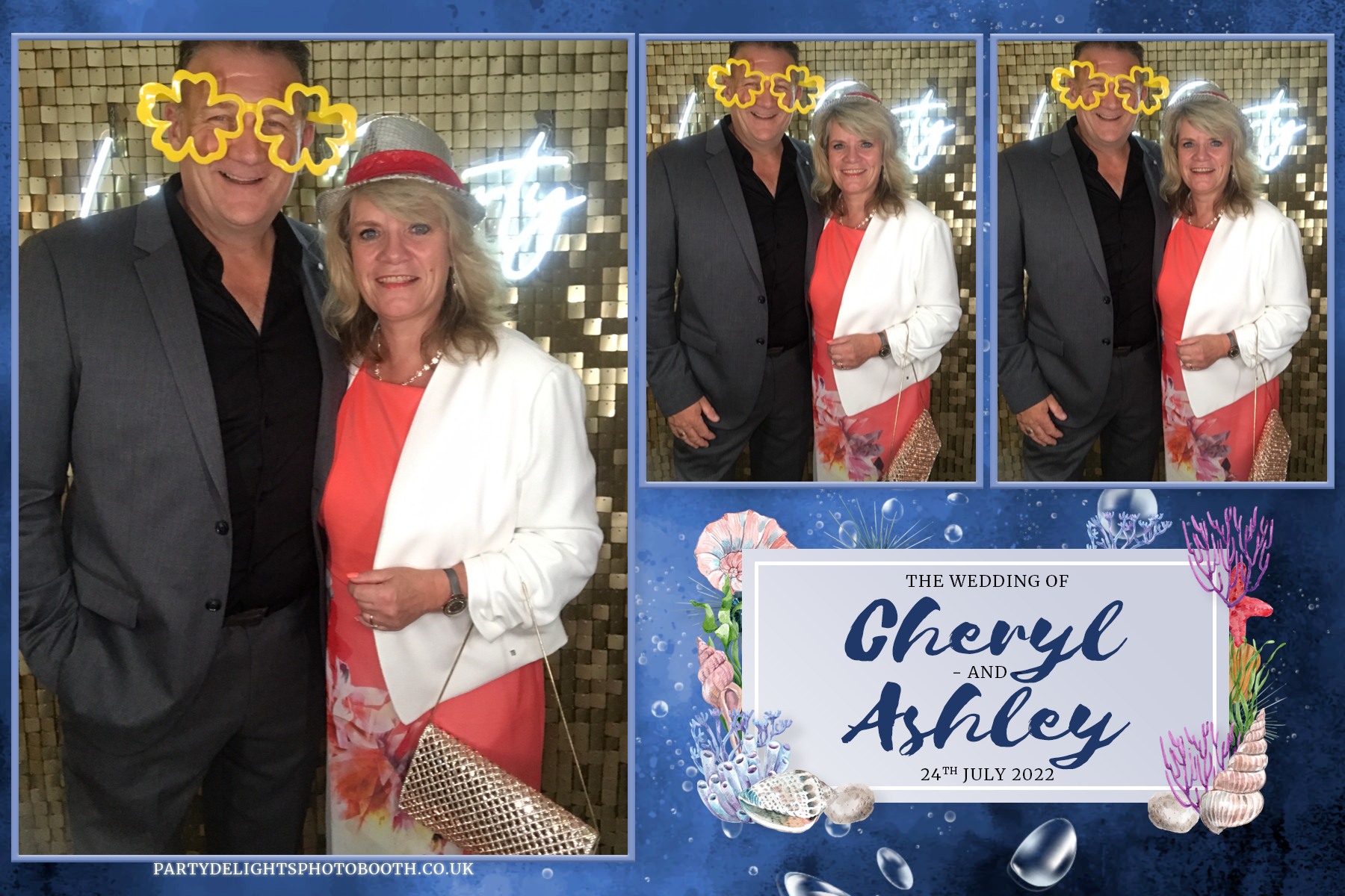Cheryl and Ashley's Wedding | View more photos from the event at gallery.partydelightsphotobooth.co.uk/u/PartyDelightsPhotoBooth/Cheryl-and-Ashleys-Wedding