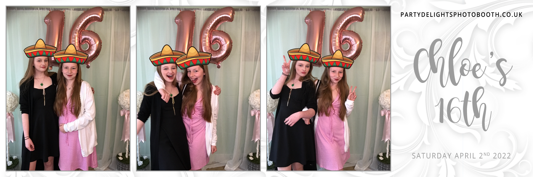 Chloe's 16th birthday | View more photos from the event at gallery.partydelightsphotobooth.co.uk/u/PartyDelightsPhotoBooth/Chloes-16th-birthday